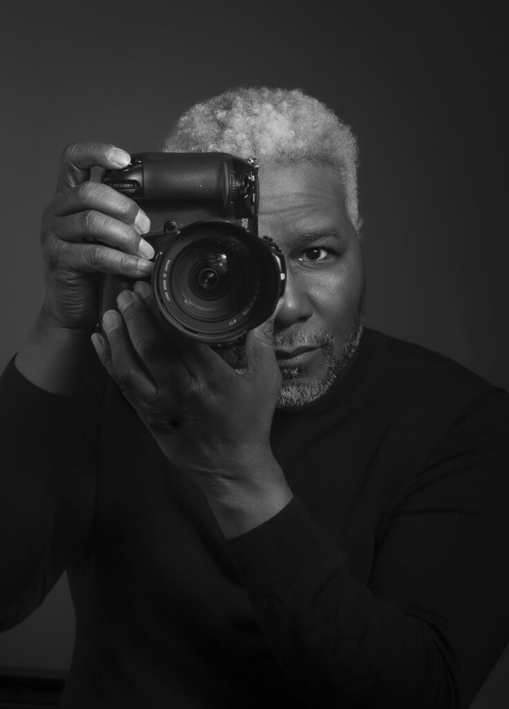 mr. tony ponds with camera pointing